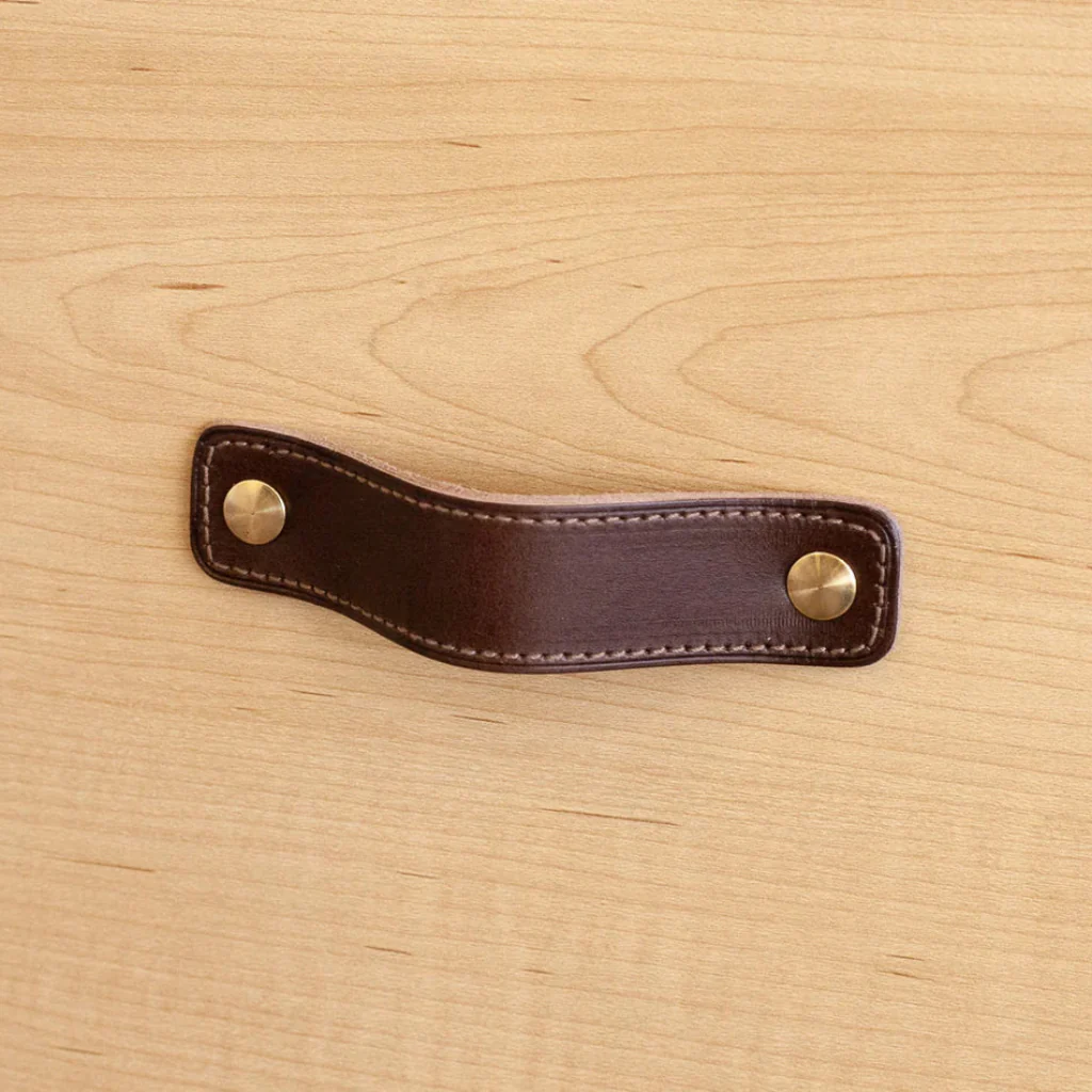 ST-SP02 Stitched Leather Strap Pull - Image 4